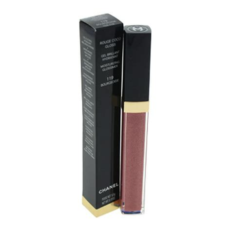 chanel lip gloss 119 bourgeoisie|chanel rouge coco gloss 119.